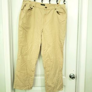 Lauren Jeans Company (RL) khaki pants sz 18w